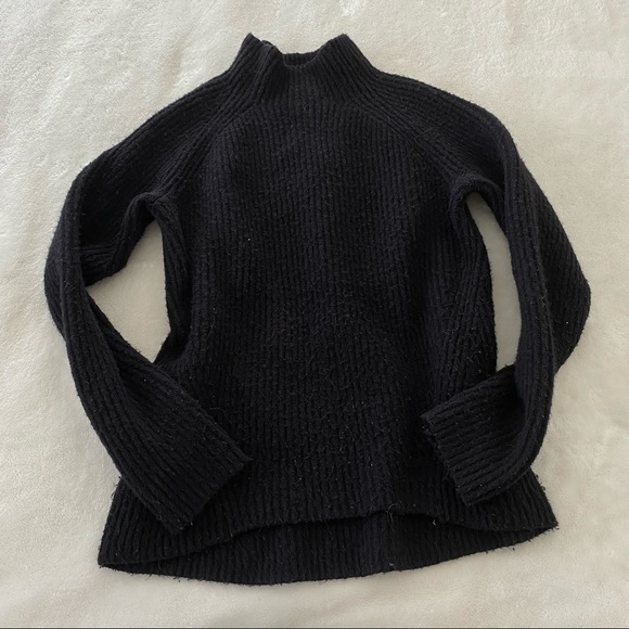Madewell Northfield Mockneck Ribbed Sweater - Picture 3 of 7